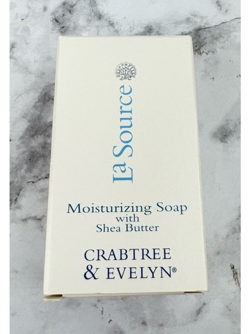 New Crabtree & Evelyn La Source Moisturizing Soap With Shea Butter Travel 1oz